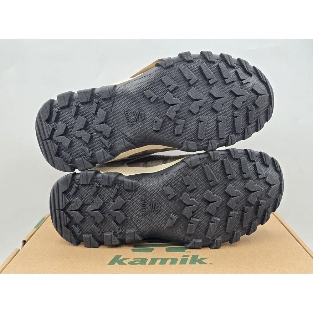 Kamik Women's Terrain Fall Shoes Waterproof -suede Upper - Gray Green - Sz 7 NIB